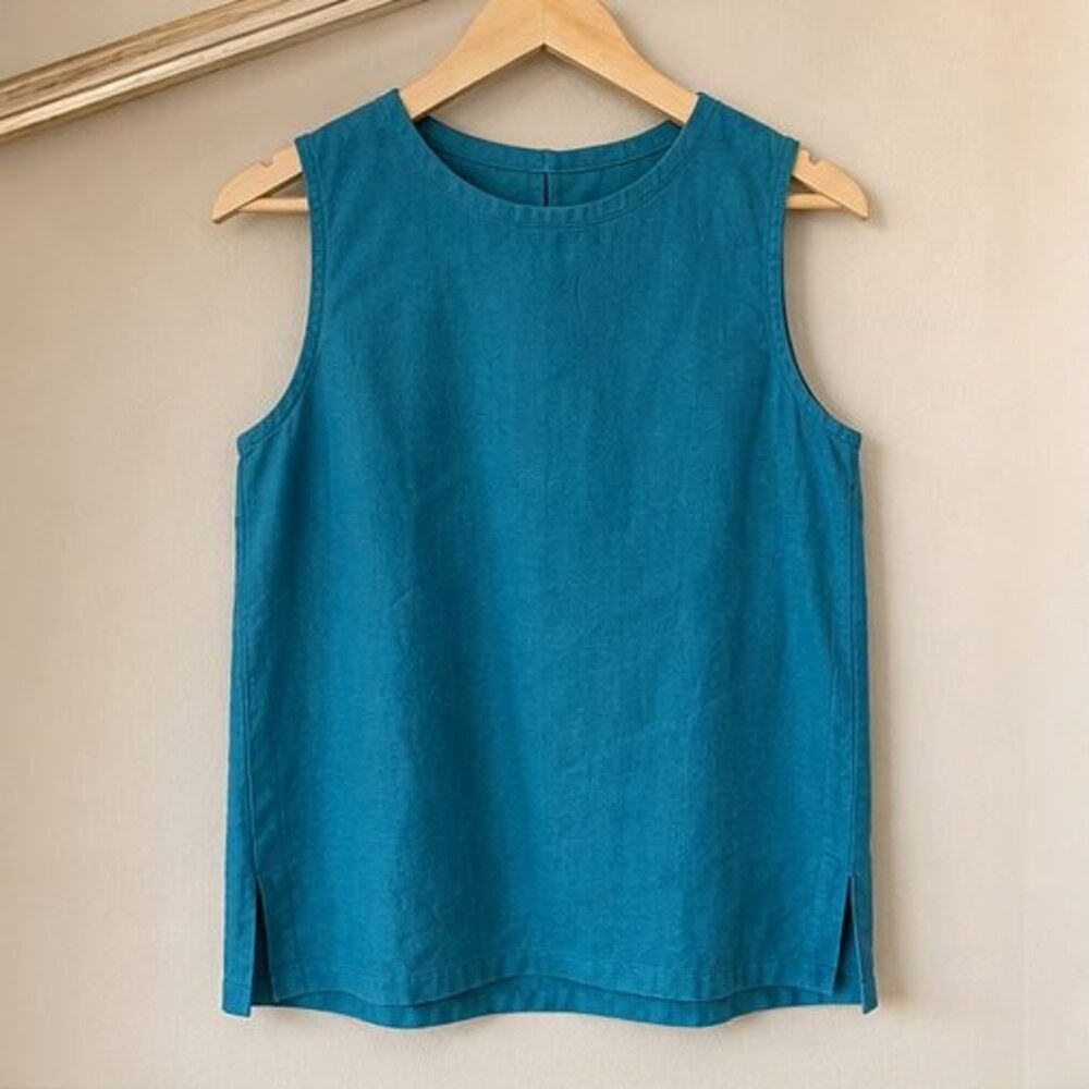 Black Button Blouse